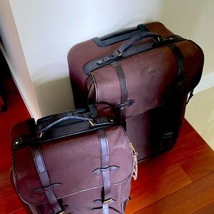 Two piece Filson Luggage set